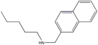 (naphthalen-2-ylmethyl)(pentyl)amine Struktur