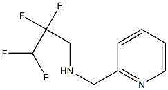 (pyridin-2-ylmethyl)(2,2,3,3-tetrafluoropropyl)amine Struktur