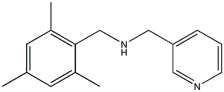 (pyridin-3-ylmethyl)[(2,4,6-trimethylphenyl)methyl]amine Struktur