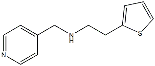 (pyridin-4-ylmethyl)[2-(thiophen-2-yl)ethyl]amine Struktur