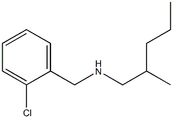 [(2-chlorophenyl)methyl](2-methylpentyl)amine Struktur