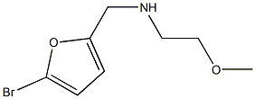 [(5-bromofuran-2-yl)methyl](2-methoxyethyl)amine Struktur