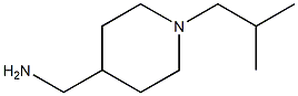 [1-(2-methylpropyl)piperidin-4-yl]methanamine Struktur