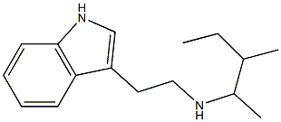 [2-(1H-indol-3-yl)ethyl](3-methylpentan-2-yl)amine Struktur