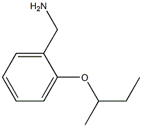 [2-(butan-2-yloxy)phenyl]methanamine Struktur