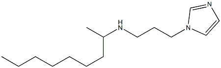 [3-(1H-imidazol-1-yl)propyl](nonan-2-yl)amine Struktur