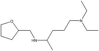 [5-(diethylamino)pentan-2-yl](oxolan-2-ylmethyl)amine Struktur