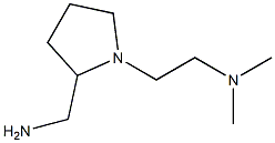 {1-[2-(dimethylamino)ethyl]pyrrolidin-2-yl}methanamine Struktur