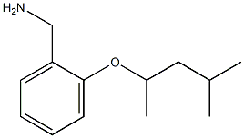 {2-[(4-methylpentan-2-yl)oxy]phenyl}methanamine Struktur