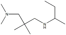 {2-[(butan-2-ylamino)methyl]-2-methylpropyl}dimethylamine Struktur