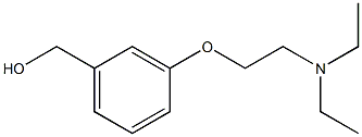 {3-[2-(diethylamino)ethoxy]phenyl}methanol Struktur