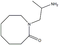 1-(2-aminopropyl)azocan-2-one Struktur