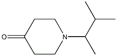 1-(3-methylbutan-2-yl)piperidin-4-one Struktur