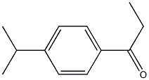 1-[4-(propan-2-yl)phenyl]propan-1-one Struktur