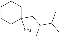 1-{[methyl(propan-2-yl)amino]methyl}cyclohexan-1-amine Struktur