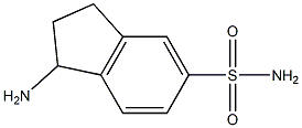 1-aminoindane-5-sulfonamide Struktur