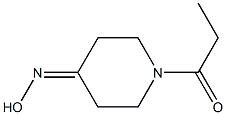 1-propionylpiperidin-4-one oxime Struktur