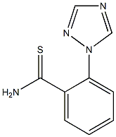 2-(1H-1,2,4-triazol-1-yl)benzene-1-carbothioamide Struktur