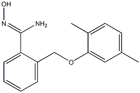 2-(2,5-dimethylphenoxymethyl)-N'-hydroxybenzene-1-carboximidamide Struktur