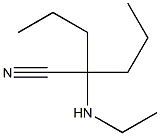 2-(ethylamino)-2-propylpentanenitrile Struktur