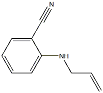 2-(prop-2-en-1-ylamino)benzonitrile Struktur