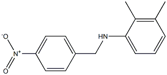 2,3-dimethyl-N-[(4-nitrophenyl)methyl]aniline Struktur