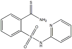 2-[(pyridin-2-ylamino)sulfonyl]benzenecarbothioamide Struktur