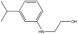 2-{[3-(propan-2-yl)phenyl]amino}ethan-1-ol Struktur