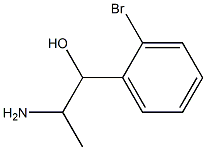 2-amino-1-(2-bromophenyl)propan-1-ol Struktur