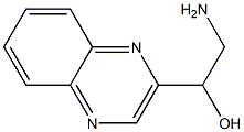 2-amino-1-quinoxalin-2-ylethanol Struktur