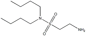 2-amino-N,N-dibutylethane-1-sulfonamide Struktur