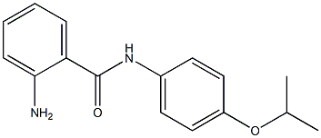 2-amino-N-[4-(propan-2-yloxy)phenyl]benzamide Struktur