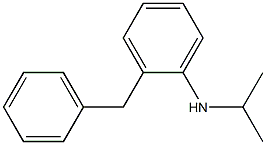 2-benzyl-N-(propan-2-yl)aniline Struktur