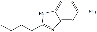 2-butyl-1H-benzimidazol-5-amine Struktur