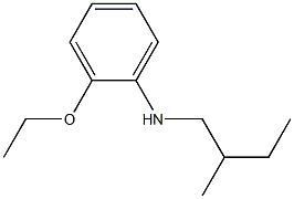 2-ethoxy-N-(2-methylbutyl)aniline Struktur