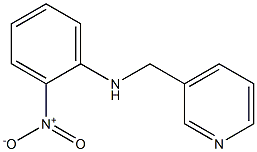 2-nitro-N-(pyridin-3-ylmethyl)aniline Struktur