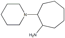 2-piperidin-1-ylcycloheptanamine Struktur