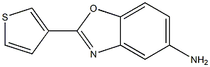 2-thien-3-yl-1,3-benzoxazol-5-amine Struktur