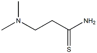 3-(dimethylamino)propanethioamide Struktur