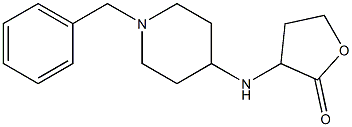 3-[(1-benzylpiperidin-4-yl)amino]oxolan-2-one Struktur