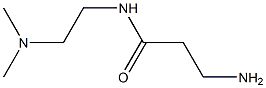 3-amino-N-[2-(dimethylamino)ethyl]propanamide Struktur