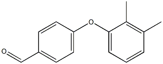 4-(2,3-dimethylphenoxy)benzaldehyde Struktur