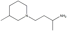 4-(3-methylpiperidin-1-yl)butan-2-amine Struktur