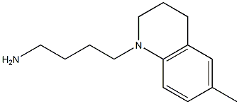 4-(6-methyl-3,4-dihydroquinolin-1(2H)-yl)butan-1-amine Struktur