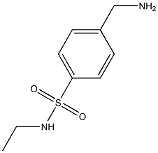 4-(aminomethyl)-N-ethylbenzenesulfonamide Struktur