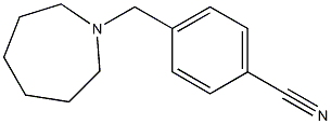 4-(azepan-1-ylmethyl)benzonitrile Struktur