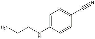 4-[(2-aminoethyl)amino]benzonitrile Struktur