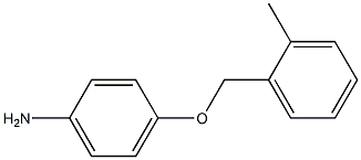 4-[(2-methylbenzyl)oxy]aniline Struktur