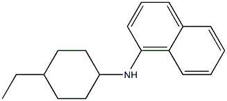 N-(4-ethylcyclohexyl)naphthalen-1-amine Struktur