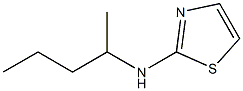 N-(pentan-2-yl)-1,3-thiazol-2-amine Struktur